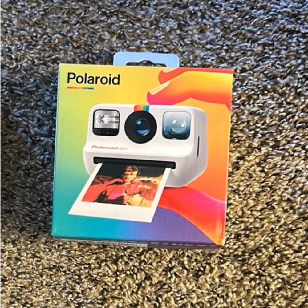 Polaroid Camera with Multicolor Design
